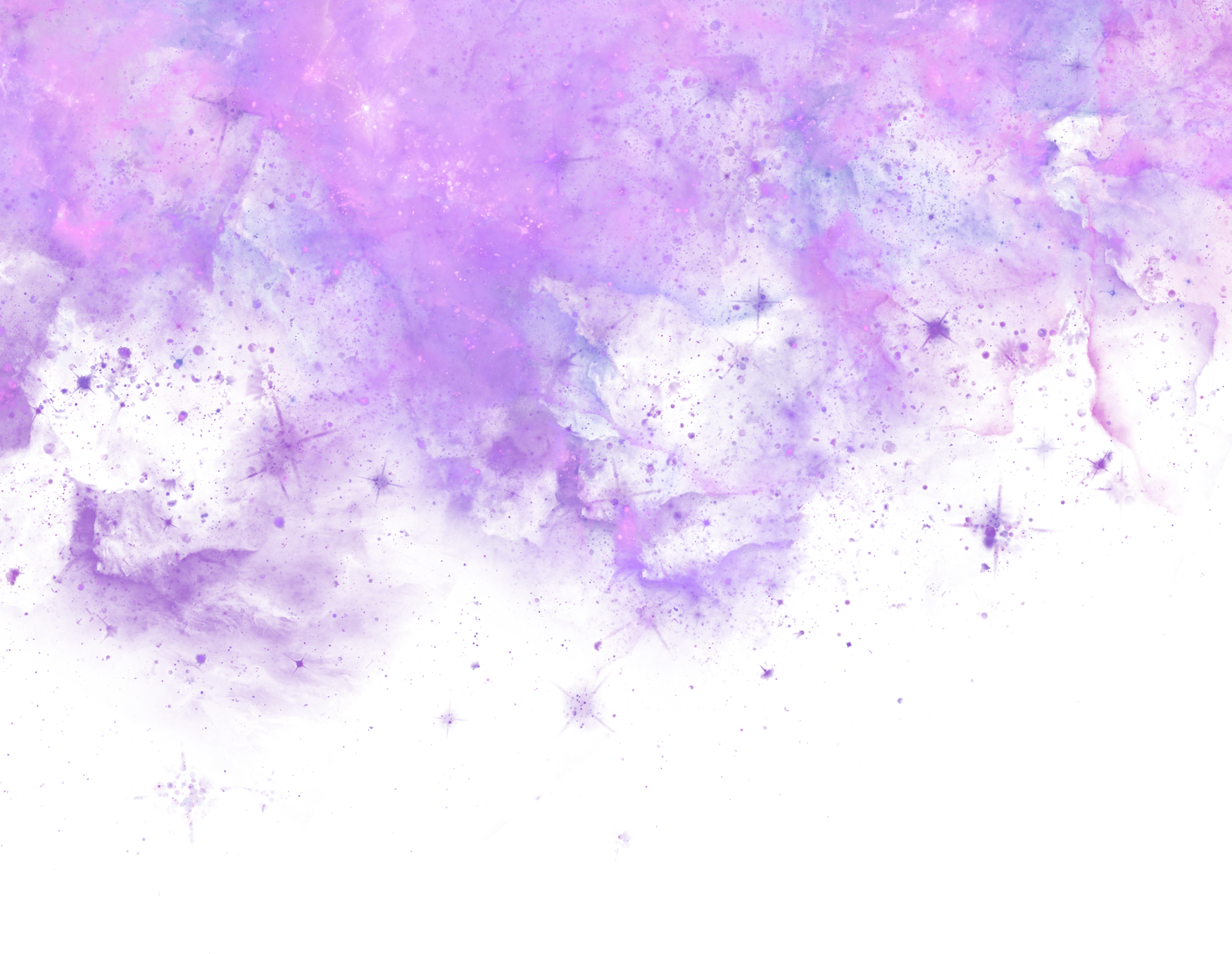 Purple Galaxy Border